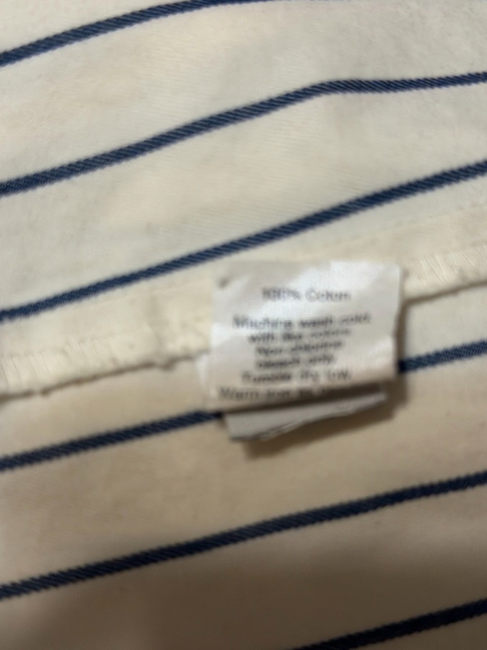 Madewell White Mini Skirt with Navy Stripes - Picture 13 of 13